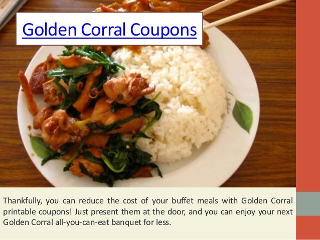 Golden Corral Discount codes photograph relating to Golden Corral Printable Coupons named Golden Corral Coupon codes